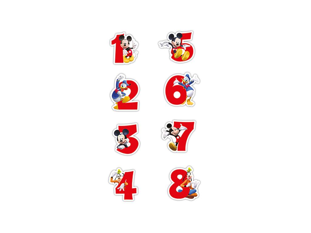 Фото Свеча для торта Цифра "9" "Микки Маус"