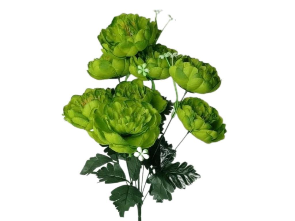 Фото Букет Пион  9цв 60см KF-1